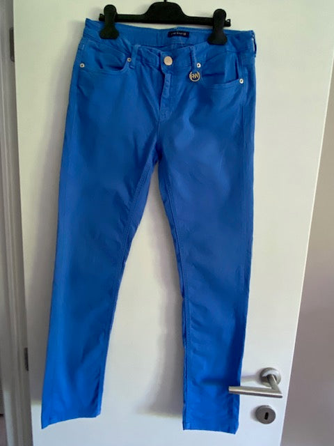 River Woods felblauwe broek maat 29 S