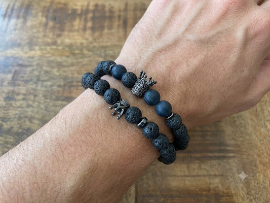 His & hers - king & queen armbanden set