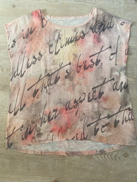 Taifun T-shirt maat XXL in zijde