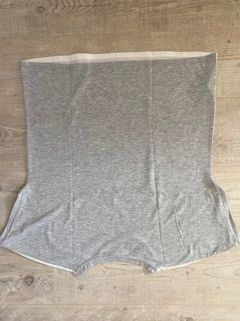 Fransa t shirt maat L wit grijs