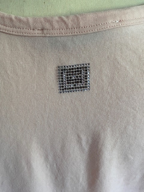 Liu Jo T-shirt in een zachte lichtroze kleur maat S