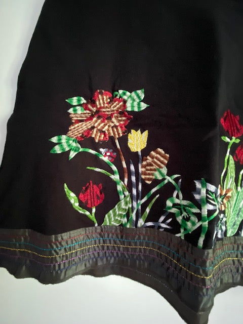 Desigual vintage rok maat L large uniek & kleurrijk