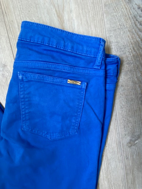 River Woods felblauwe broek maat 29 S