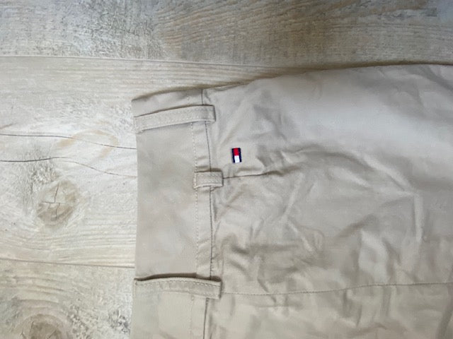 Tommy Hilfiger rechte rok beige maat S 36