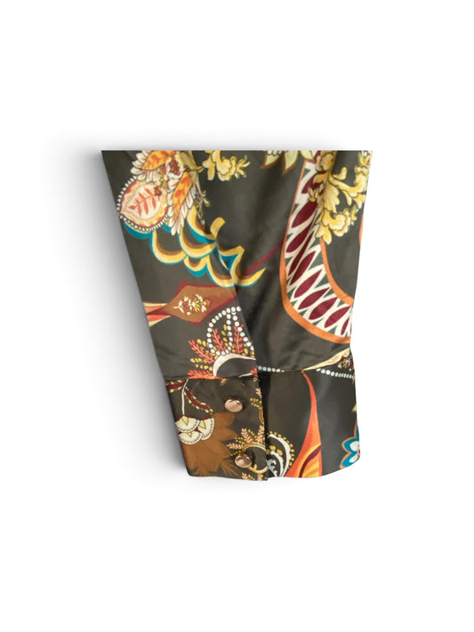 K Design jurk maat XXL met kleurrijke barok en paisleyprint