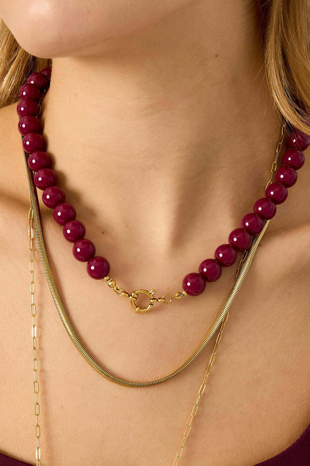 Chic Resin Beaded Necklaces for All Occasions